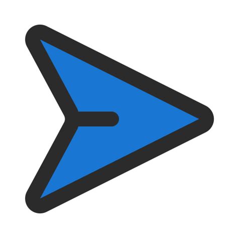 Send Generic Outline Color icon