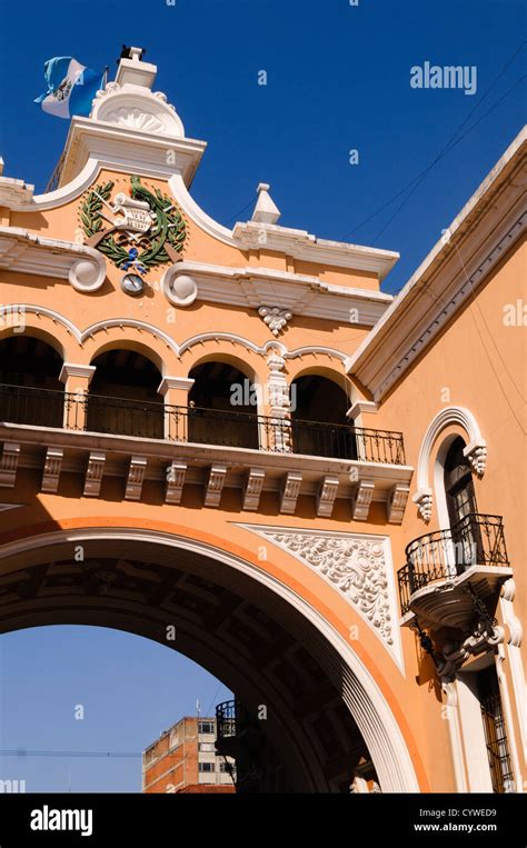 Ciudad de Guatemala, Guatemala - arquitectura colonial española en el centro de la Ciudad de ...