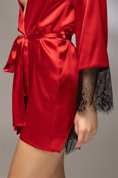 Art Area • Red Silk Robe