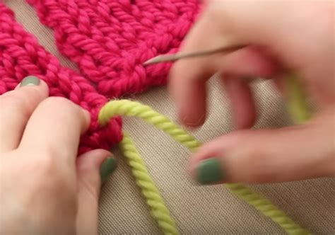 How to Do the Mattress Stitch | AllFreeKnitting.com