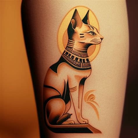 54 Egyptian Cat Tattoo Ideas - TattooClue.com