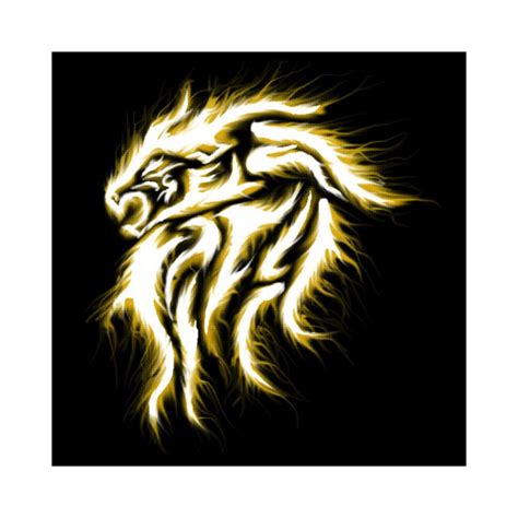 shirt flaming lion black art