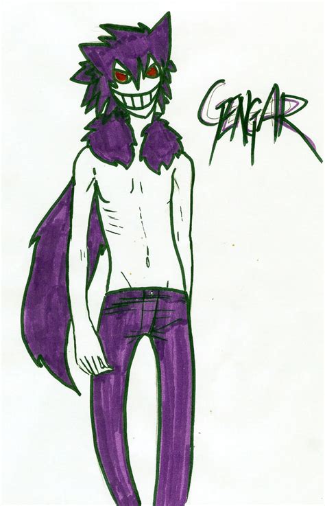 Gengar Gijinka by Aeonathenne on deviantART