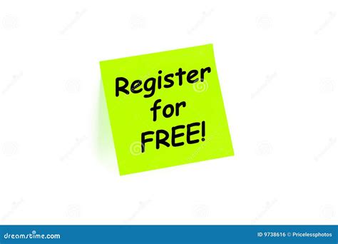 register   sign  concept stock photo image  newsletter