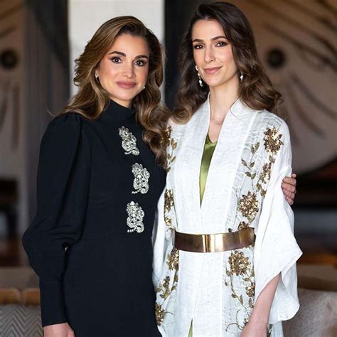 Queen Rania of Jordan Poses with Future Daughter-in-Law in Birthday Photo