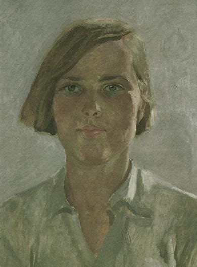 Художник Александр Дейнека. Живопись. Студентка. 1938 | Акварельные ...
