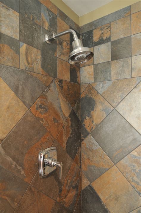 Gorgeous Slate Tile Shower Floors For Your Dream Home - Home Tile Ideas