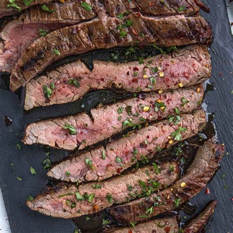 Flank Steak Marinade (with Easy Grilled Flank Steak) - Chili Pepper Madness