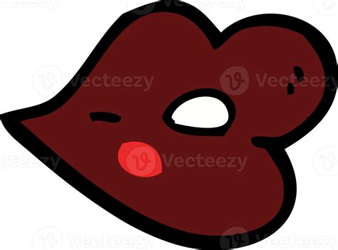 cartoon glossy lips 39906719 PNG