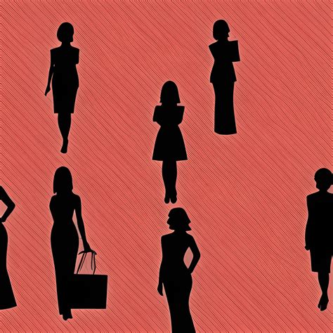 Silhouettes of Women · Creative Fabrica