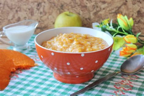 12 простых рецептов рисовой каши с тыквой на молоке