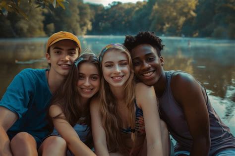 Premium Photo | Friendship concept snapshot aesthetic