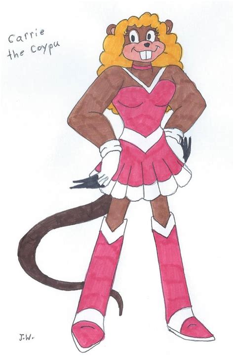 Carrie The Coypu Commission by rockofmarduk on DeviantArt