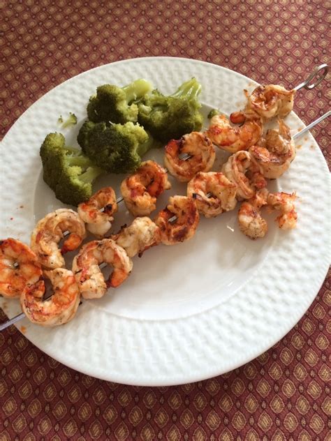 Grilled Shrimp on a skewer Recipe - Liz's Pantry