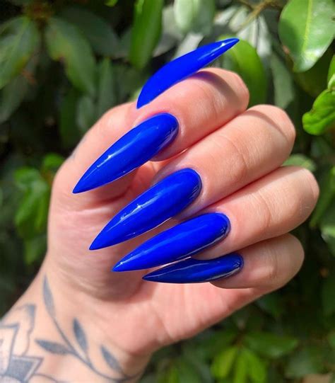 Pin on #ногти#дизайнногтей | Shoe nails, Stilletto nails, Glow nails