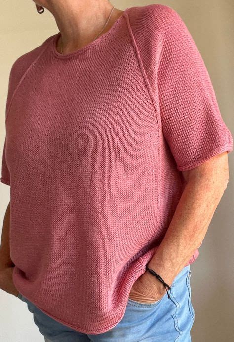 Льняной топ HOR no 18 - Вяжи.ру in 2024 | Work tops, Knit top, Tops