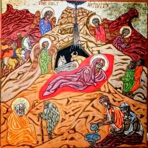Holy Nativity Orthodox Icon (large) - Etsy