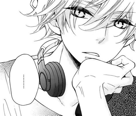 Monochrome manga boy Cool Anime Guys, Anime Boys, Manga Boy, Marinette ...