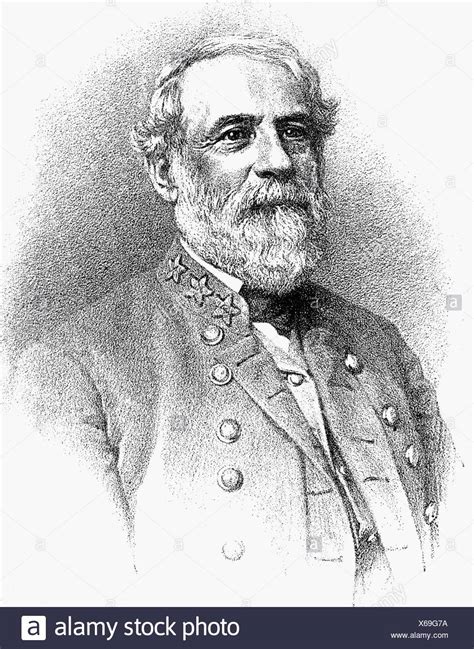 Confederate Army General Robert E Lee Stock Photos & Confederate Army ...