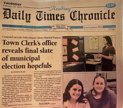 Daily Times Chronicle | Melissa Murphy