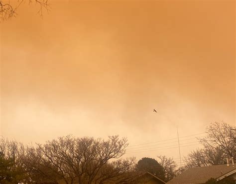 Texans may have noticed dusty skies over the last few days. High winds ...
