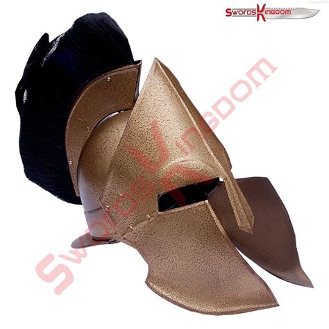 Swordskingdom-UK — King Leonidas Spartan Helmet Replica, place your...