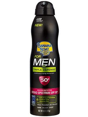 Banana Boat Triple Defense Sunscreen for Men Review | Allure