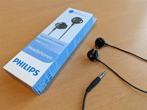 Review: Günstige Kopfhörer Philips 1000 Series Earbud TAUE100/UE100BK ...