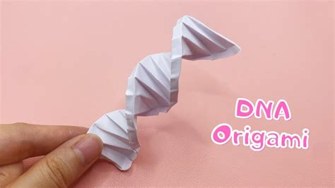 DNA摺紙看起來很難其實很簡單 DNA折り紙 Origami DNA Tutorial``YUNI PAPER CRAFTS`` - YouTube