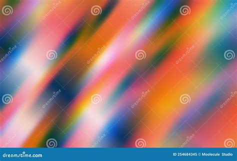 Beautiful Rainbow Light Refraction Picture Illustration Background ...