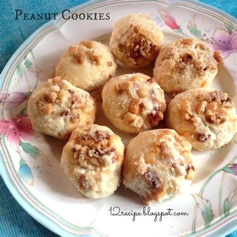 Peanut Cookies - Recipe Book