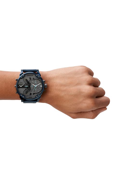 DZ7414 Man: Mr. Daddy 2.0 chronograph watch stainless steel | Diesel