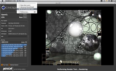 Cinebench Mac 20.0 - Download