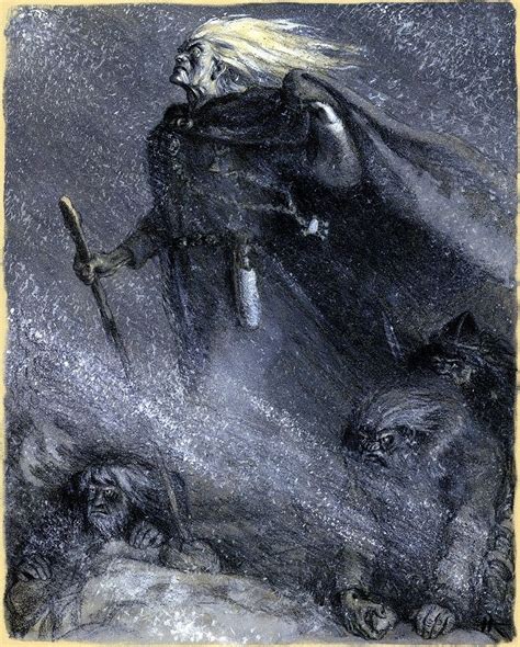 Чернобог / Chernobog / Black God | Fairytale illustration, Russian ...
