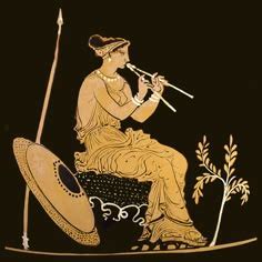 Ancient Greek instrument called the Aulos. A type of double flute ...