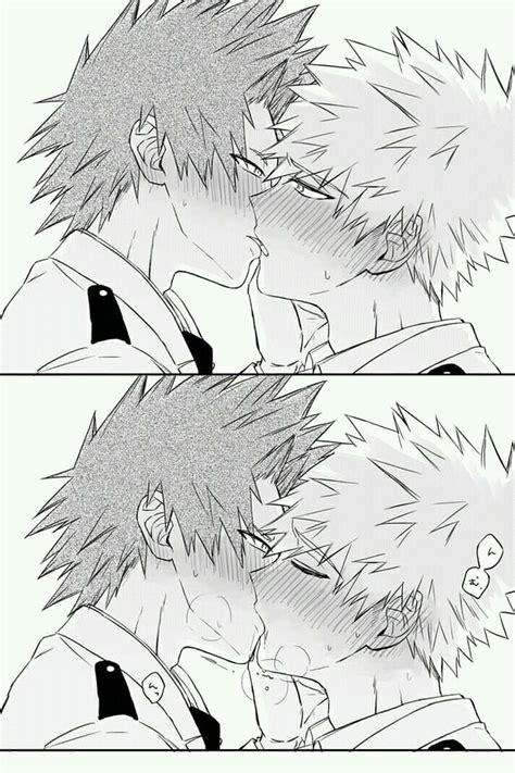 ( ͡° ͜ʖ ͡°) Kirishima x Bakugou🌹 🔥 #KiBaku | Bakugou, Tododeku, Animes desconhecidos