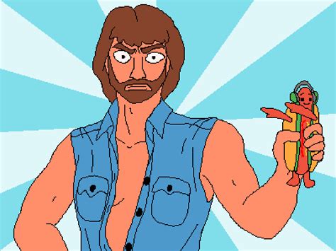 Pixilart - Chuck Norris by romb-thankyoub