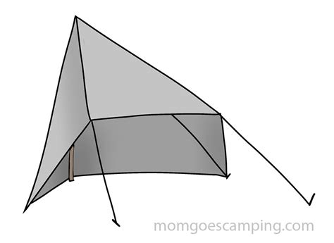 27 Best Tarp Shelter Setups for Camping (with Diagrams, Photos and ...