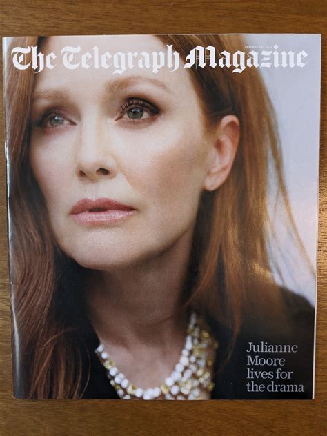 Telegraph Magazine 24th Feb 2024: JULIANNE MOORE Nicholas Galitzine