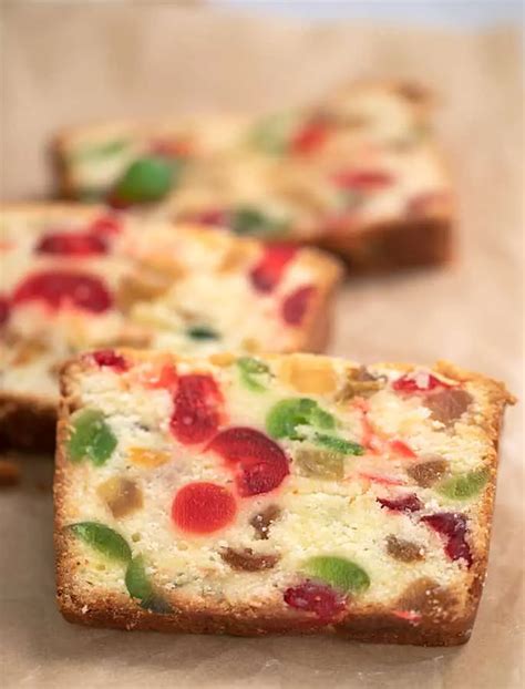 Festive White Gluten Free Fruit Cake | with variation options