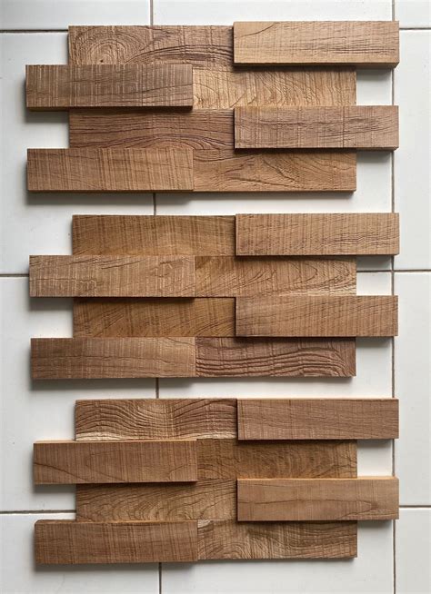wallpaper kayu jati hiasan dinding kayu jati panel dinding kayu jati