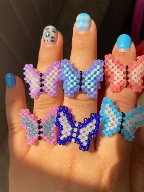бабочки 🧚🏼‍♀️ | Бисероплетение, Бисероплетение аборигенов, Техники ...