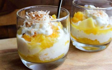 mango ananas en kokos dessert gratis recepten  receptenbundelnl