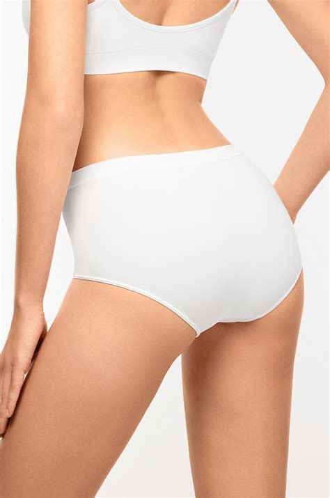 Женские трусы-кюлоты Innamore 6689131 белый купить оптом в HappyWear.ru