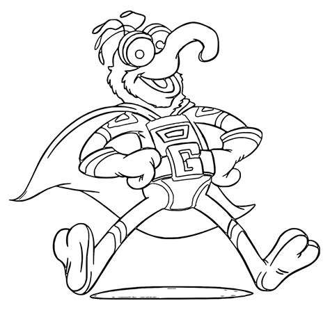 The Muppets muppets gonzo 3 Cartoon Coloring Page - Wecoloringpage.com
