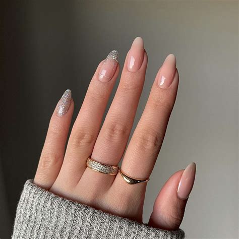 22 Silver French Tip Nail Ideas for a Shiny Metallic Twist
