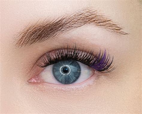 Coloured lashes – Si lashes