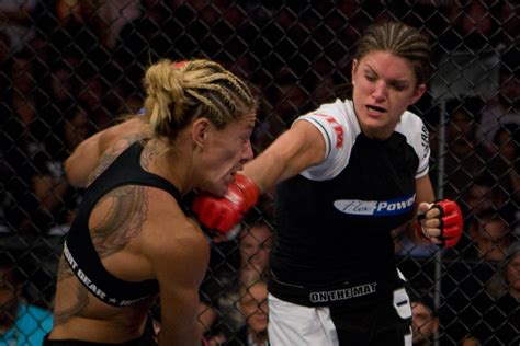 CYBORG SCORES FIRST-ROUND TKO OVER CARANO IN HISTORIC STRIKEFORCE WOMEN