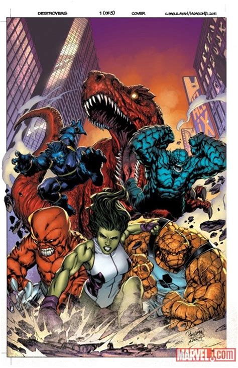 Marvel Cancels Another Series: THE DESTROYERS
