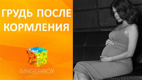 Грудь после кормления - восстановление груди после родов // GINGERBOX ...